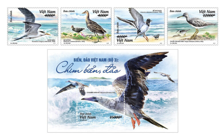 Thêm một bộ tem về biển đảo được phát hành