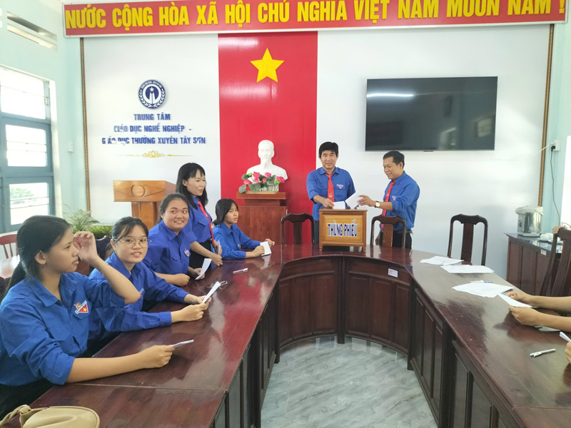 Quan cảnh bầu BTV, Bí thư, Phó Bí thư Đoàn Trung tâm